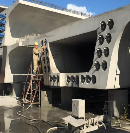 沙田镇压浆料施工流程及注意事项